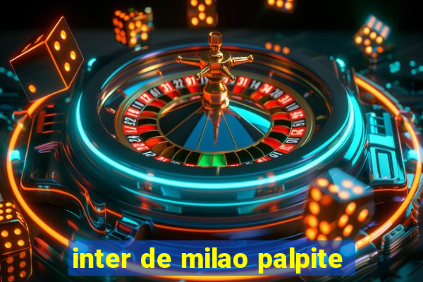 inter de milao palpite